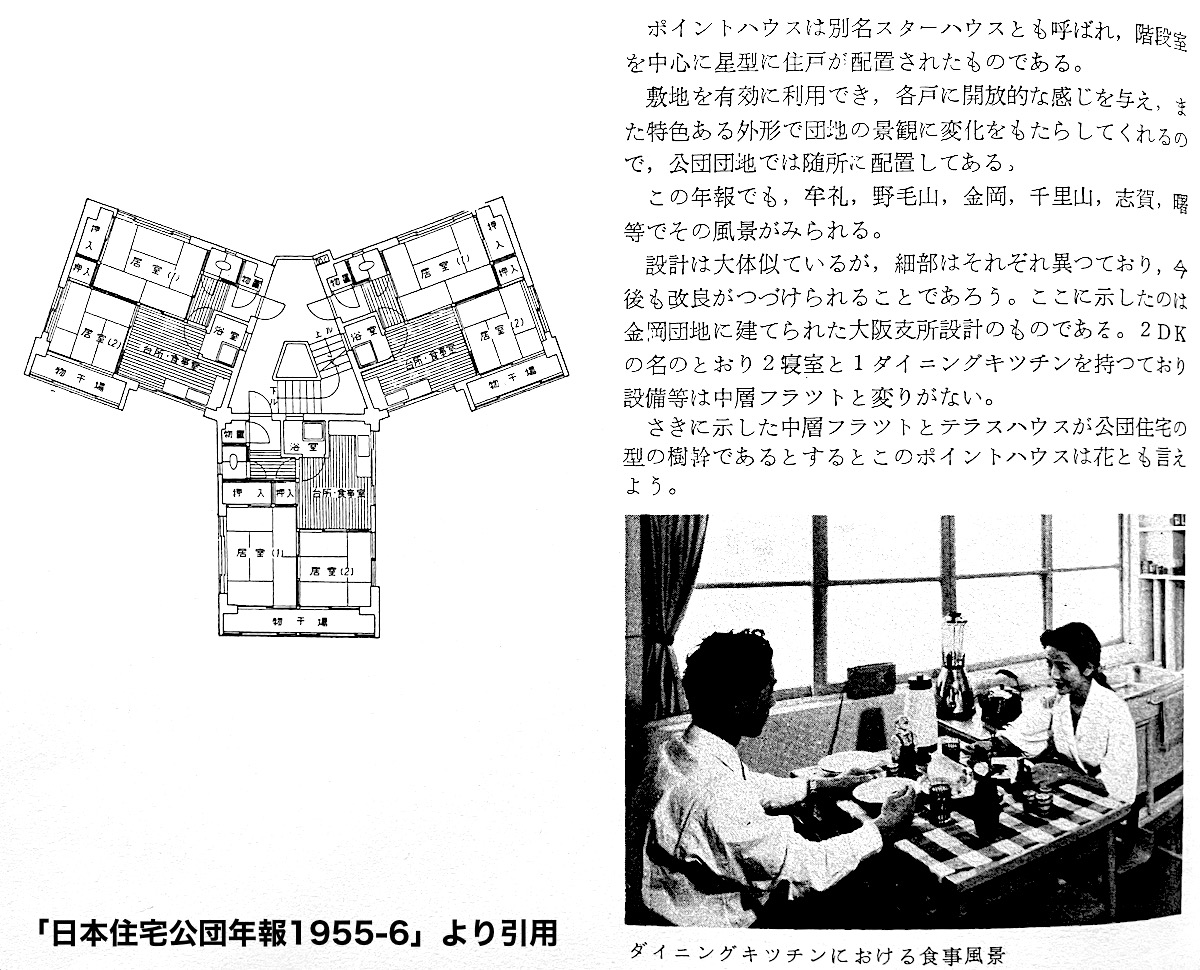 日本住宅公団年報1955-6金岡団地